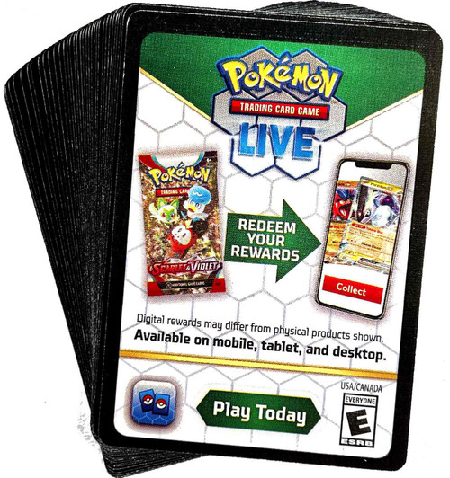 pokemon trading card game redeem Destined Rivals ETB pokemon trading card game card