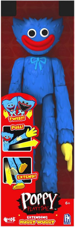 Poppy Playtime Extending Huggy Wuggy 12 Action Figure PhatMojo