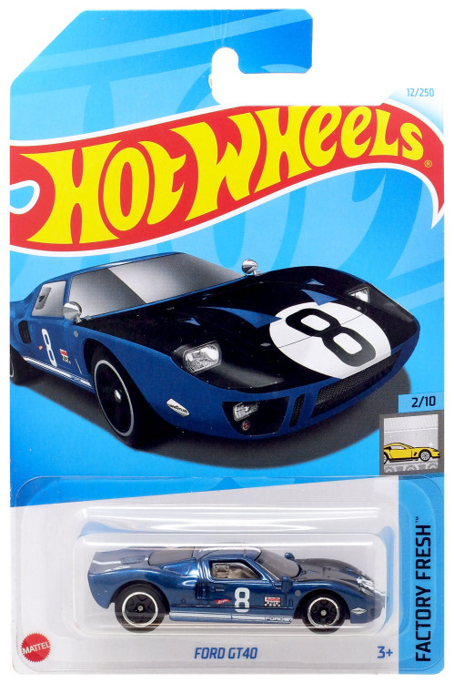 Hot WHeels Classics FORD GT-40 フォードGT-40 Hot Wheels Factory Fresh Ford GT40 164 Diecast Car Mattel Toys