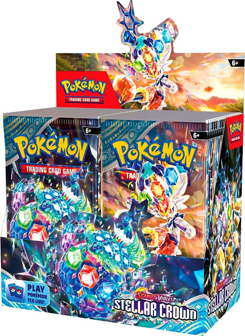 Pokemon Scarlet Violet Stellar Crown Booster Box 36 Packs Pokemon