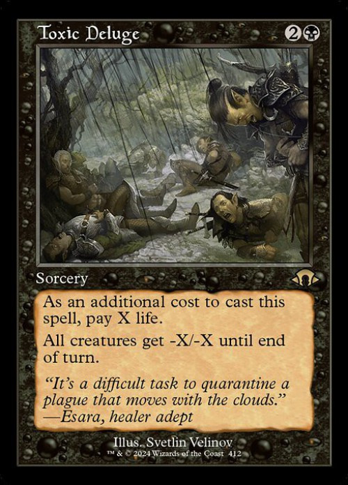 Magic The Gathering Modern Horizons 3 Single Card Rare Toxic