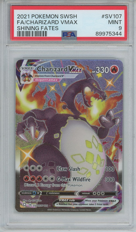 shiny charizard vmax pokemon cards Celebrate the legacy of your favorite tabletop game with this Charizard VMAX 2020 Pokemon Charizard Starter Set VMAX Japanese Super Rare #2 PSA Authenticated 10 Card A Holographic History Of The