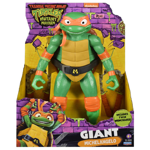 Teenage Mutant Ninja Turtles Mutant Mayhem Michelangelo 12 Giant