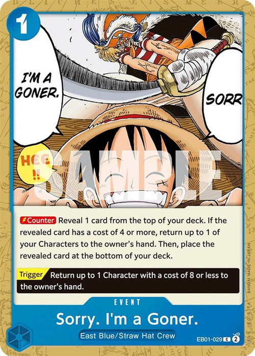 One Piece Trading Card Game Memorial Collection Single Card Common