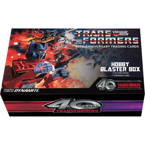 Transformers 40th Anniversary Trading Card HOBBY BLASTER Box 5