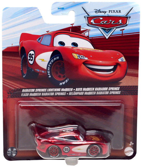 Disney Pixar Cars Cars 3 Metal Radiator Springs Lightning McQueen 155 ...