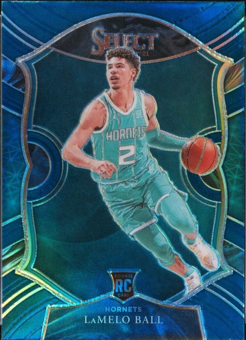 NBA 2021 Select Basketball Single Card Silver Blue Concourse