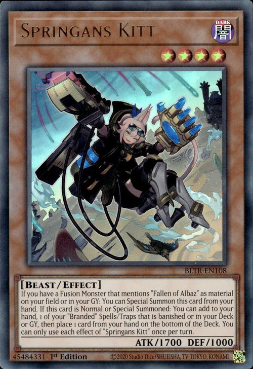 yugioh springans deck Yu-Gi-Oh! - Structure - Albaz Strike Tri-Brigade Springans Kitt | Yu-Gi-Oh