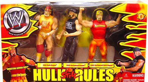 WWE Hulk Still Rules フィギュアセット　Jakks Amazon.co.jp: WWE Exclusive Action Figure Hulk Hogan 3-Pack