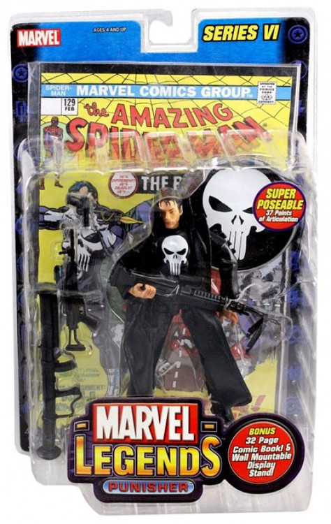 NEW MARVEL LEGENDS THE PUNISHER 6 ACTION FIGURE FACE OFF
