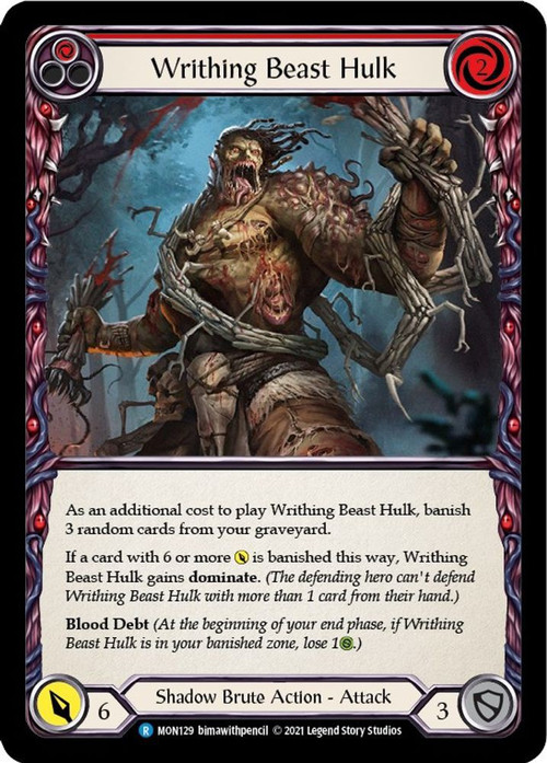 Flesh and Blood Trading Card Game Monarch Single Card Rare