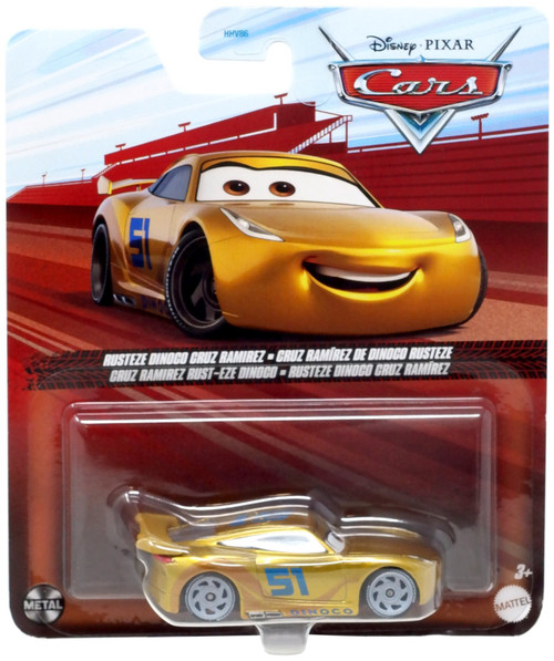 Disney Pixar Cars Cars 3 Rusteze Dinoco Cruz Ramirez 155 Diecast Car ...