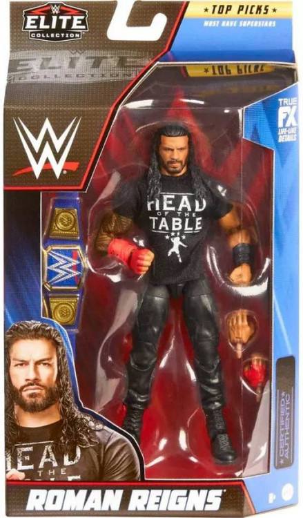 スポーツ WWE Mattel Elite Ultimate Roman Reigns Amazon.com: Mattel WWE Ultimate Edition Action Figure