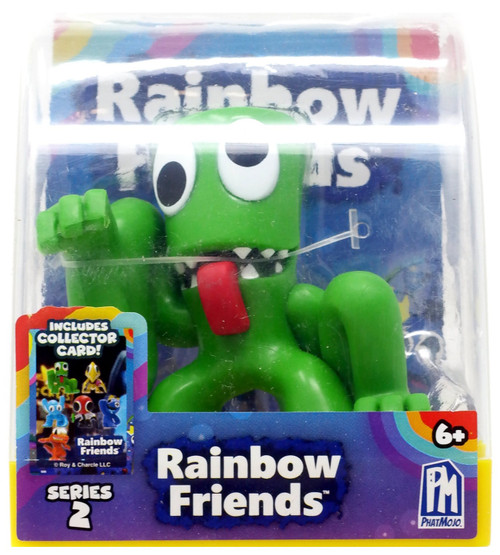 Rainbow Friends Series 2 Green 2.5 Figure Collector Card PhatMojo