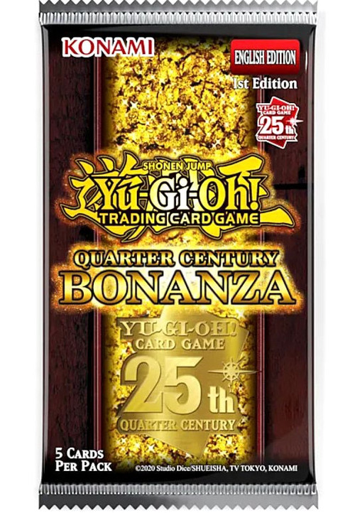 yugioh quarter century bonanza booster box 1st edition Yu-Gi-Oh! Quarter Century Bonanza Booster (Box)
