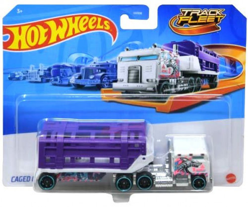 Hot Wheels Track Fleet Caged Cargo 164 Die Cast Car Mattel - ToyWiz