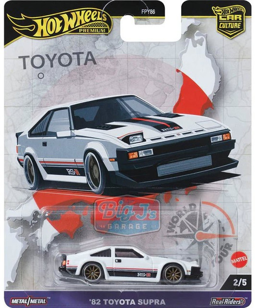 Hot Wheels Premium Car Culture World Tour 82 Toyota Supra 164 Die