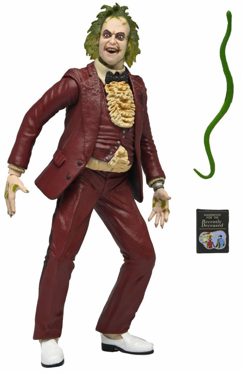 NECA Beetlejuice Beetlejuice 7 Action Figure Red Tuxedo - ToyWiz