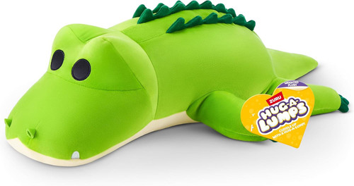 Hug-A-Lumps Rocko 12 Weighted Plush Crocodile Zuru Toys - ToyWiz