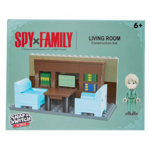 Spy X Family Snap Switch Living Room Construction Set Well