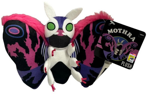 Godzilla Blacklight Mothra Exclusive 6 Plush Pink UCC Distributing