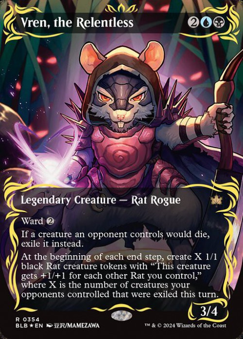 Magic The Gathering Bloomburrow Single Card Rare Vren, the