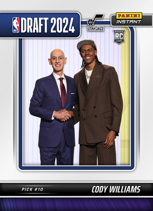 NBA 2024-25 Instant Draft Night Basketball Single Card Cody 