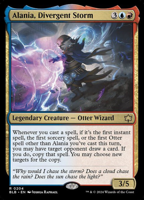 Magic The Gathering Bloomburrow Single Card Rare Alania, Divergent