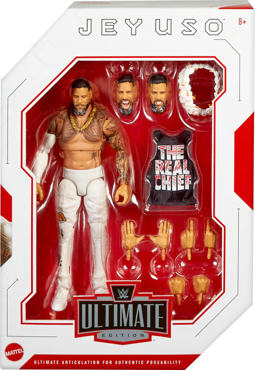 WWE Wrestling Ultimate Edition Jey Uso 7 Action Figure