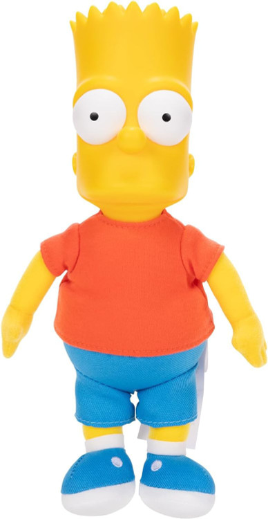 The Simpsons Bart Plush Jakks Pacific - ToyWiz