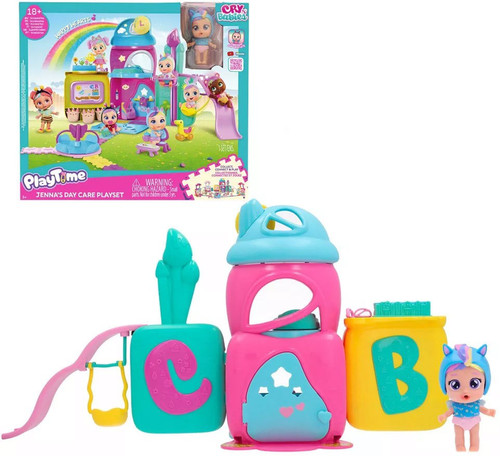 Cry Babies PlayTime Jennas Day Care Playset IMC Toys - ToyWiz