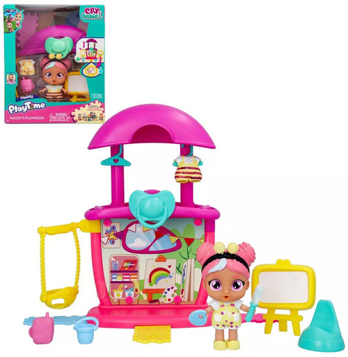 Cry Babies Playtime Marcheur Interactif de Dreamy, Mini Poupée Day Care avec Un Trotteur Interactif, Complétez Votre Monde Playtime, Pleure de Vraies Larmes, Jouet Cadeau pour Enfants de 4 a 6 Ans Cry Babies Playtime Marcheur Interactif de Dreamy, Mini Poupée Day Care avec Un Trotteur Interactif, Complétez Votre Monde Playtime, Pleure de Vraies Larmes, Jouet Cadeau pour Enfants de 4 a 6 Ans
