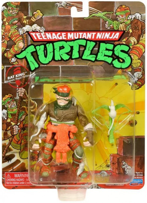 Teenage Mutant Ninja Turtles 40th Anniversary Rat King 4 Action 