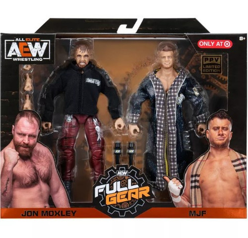 AEW All Elite Wrestling Full Gear Jon Moxley MJF Exclusive Action