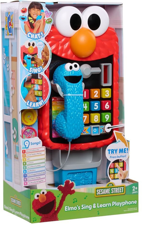 Elmo でございます　　　モアサナイト Sesame Street Elmo sings The ABC song | Sesame Street