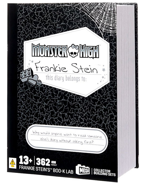 Mega Bloks Monster High Frankie Steins Boo-k Lab Exclusive