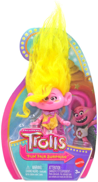 Trolls Fun Fair Surprise Viva 3 Mini Doll Mattel - ToyWiz