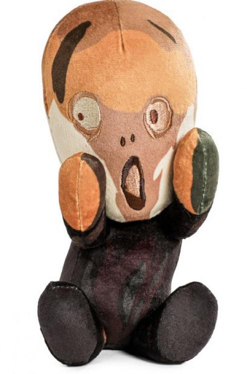 Edvard Munch Phunny The Scream 7.5 Plush Kidrobot NECA - ToyWiz