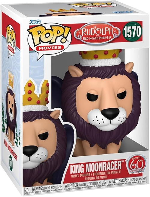 Funko Pop! Movies: Rudolph The Red-Nosed Reindeer - King Moonracer​ #1570 Vinyl Figure