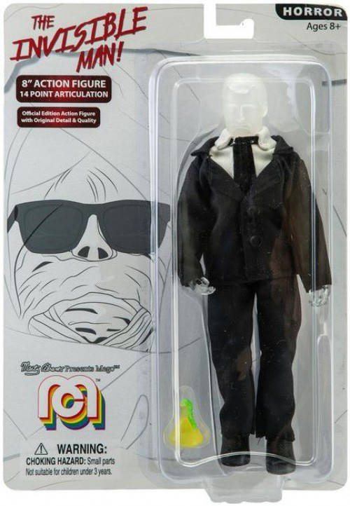 Horror The Invisible Man 8 Action Figure Loose Mego Corp - ToyWiz