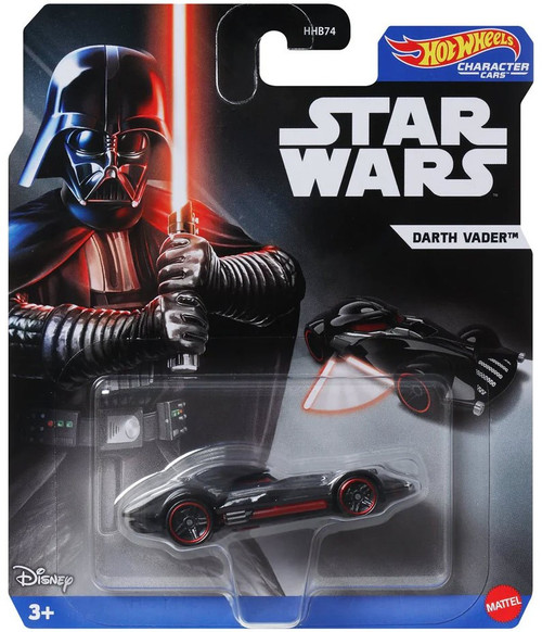 Hot Wheels Star Wars Character Cars Darth Vader 164 Diecast Car