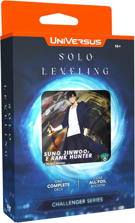 Universus CCG Challenger Series Solo Leveling Deck 60 Card Complete Deck  Plus 1 All Foil Booster Jasco - ToyWiz