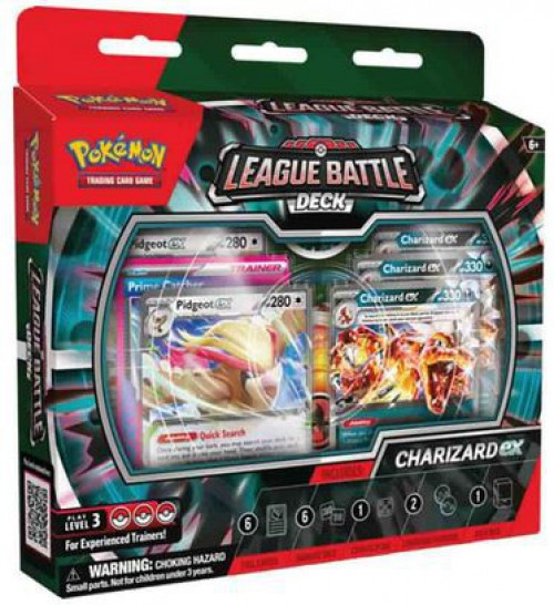 pokemon trading card game charizard ex league battle deck PKM