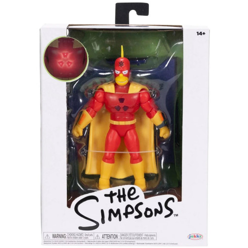 The Simpsons Premium Radioactive Man 5 Action Figure Jakks