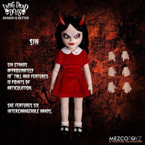 Living Dead Dolls Sin 10 Doll Mezco Toyz - ToyWiz