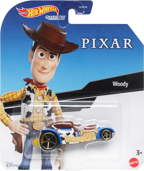 Disney Pixar Hot Wheels Character Cars Woody Die Cast Car Mattel