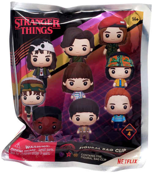 Stranger Things 3D Figural Foam Bag Clip Stranger Things Series 4
