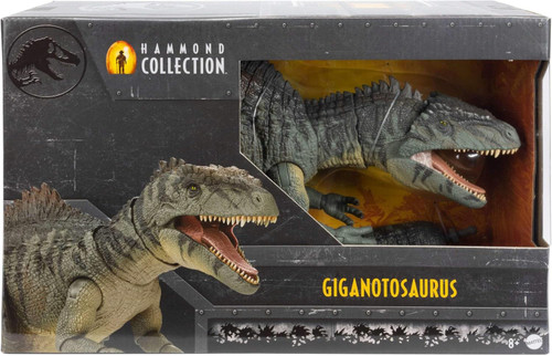 生き物・恐竜 HAMMOND COLLECTION GIGANOTOSAURUS Mattel Jurassic World Giganotosaurus Figurka dinozaura z