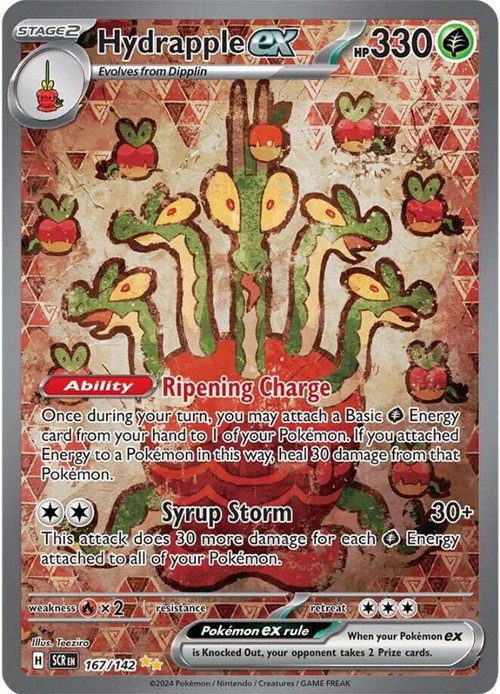 hydrapple card sleeves Hydrapple 64 Sleeves Japanese Pokemon Center Exclusive Sealed EF16