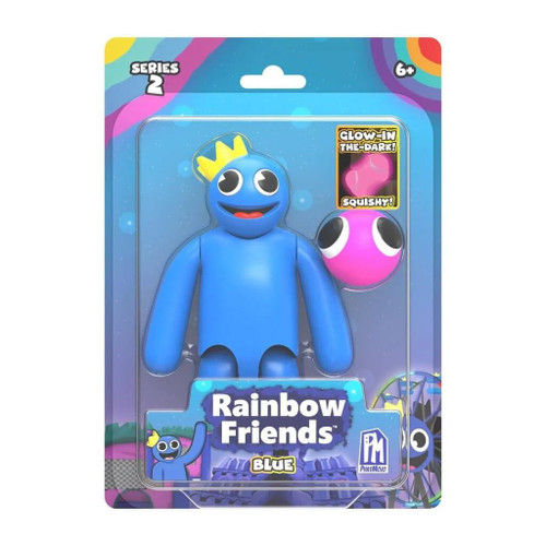 Rainbow Friends Series 2 Blue 5 Action Figure PhatMojo - ToyWiz Rainbow Friends Series 2 Blue 5 Action Figure PhatMojo - ToyWiz